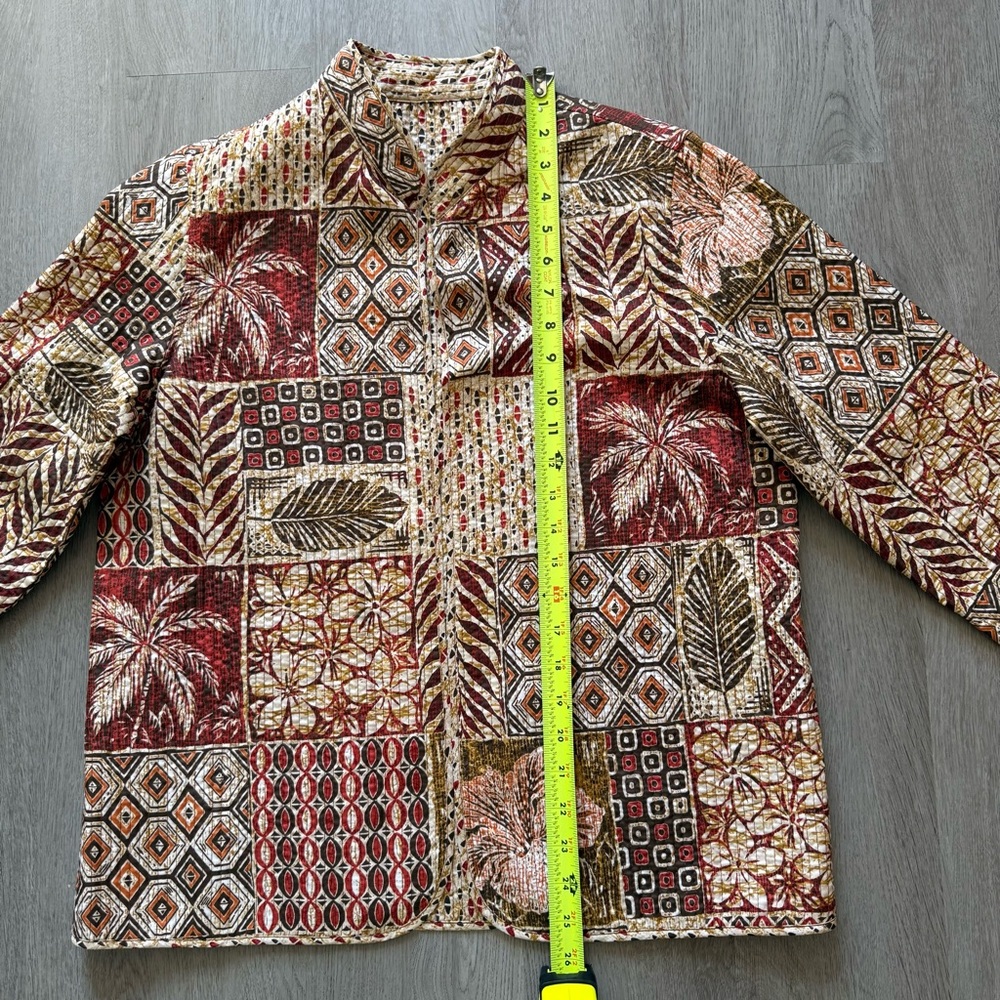 Women's Patchwork Utility Jacket - Multicolor - image 3